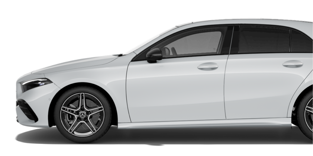 Mercedes Benz clase A 180d blanco disponible en el renting sin entrada de mobility centro suscripciones