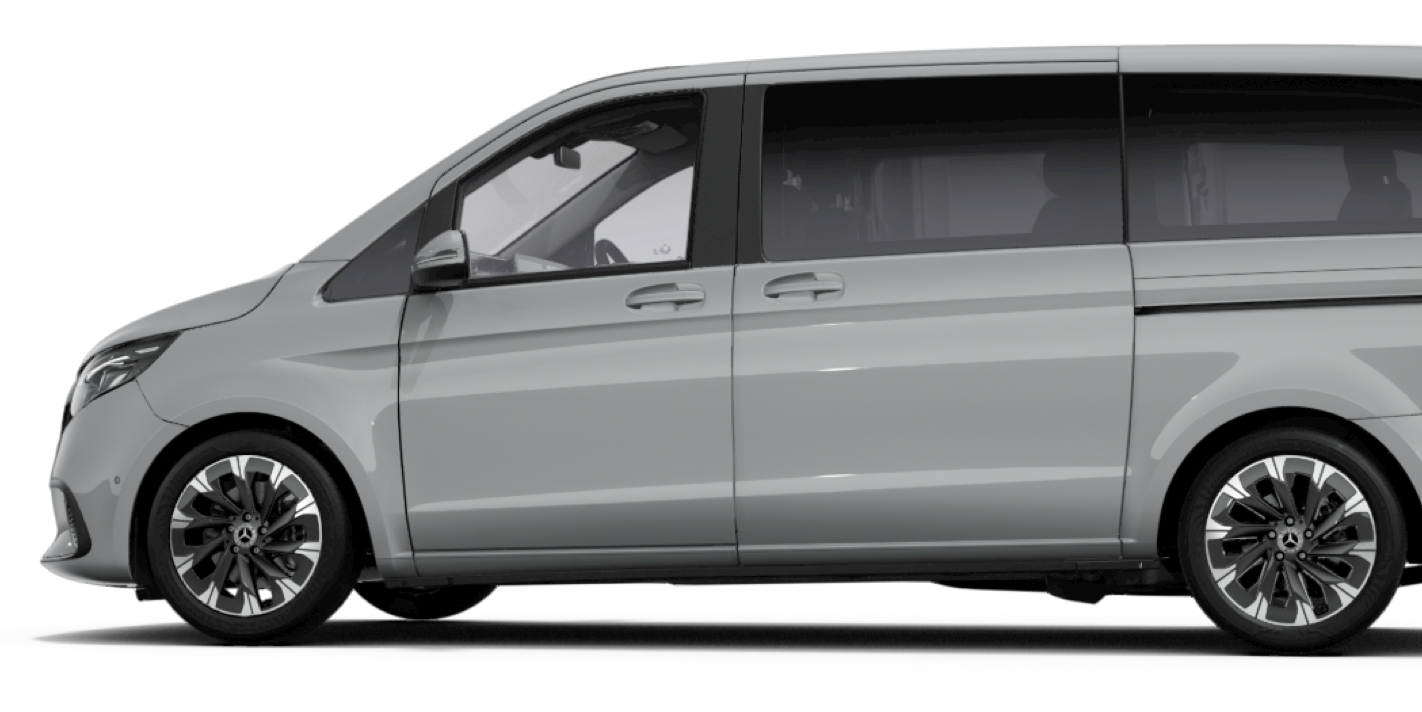 Mercedes Benz clase V 200D disponible para alquilar o renting flexible en el modelo de suscripción de coches de mobility centro rent a car